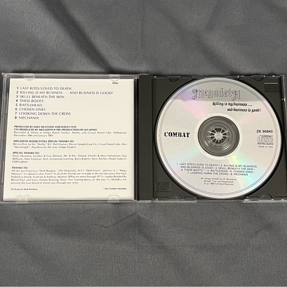 MEGADETH – Killing Is My Business... And Business Is Good! CD - Picture 4 of 5